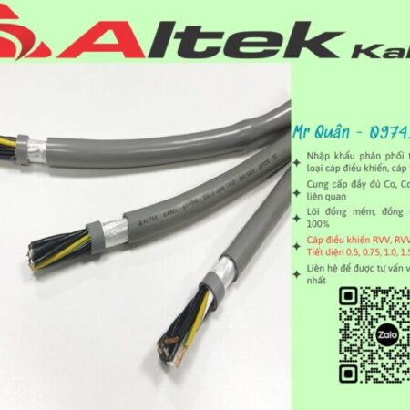 Dây cáp điện, cáp điều khiển RVV 12×0.5