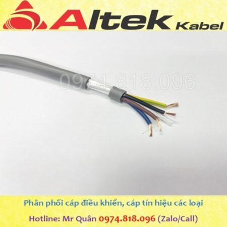 Altek Kabel:Cáp điều khiển 4×1.5 chống nhiễu 2 lớp