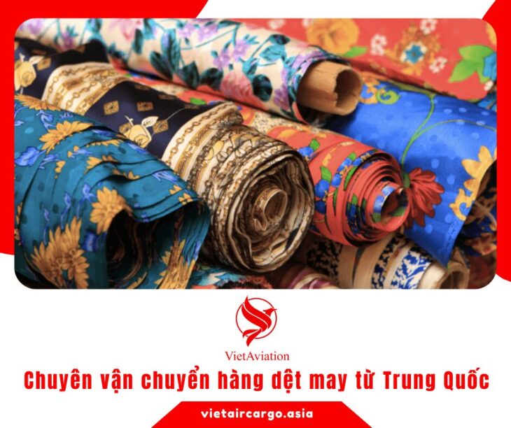 Vận chuyển hàng dệt may từ Trung Quốc