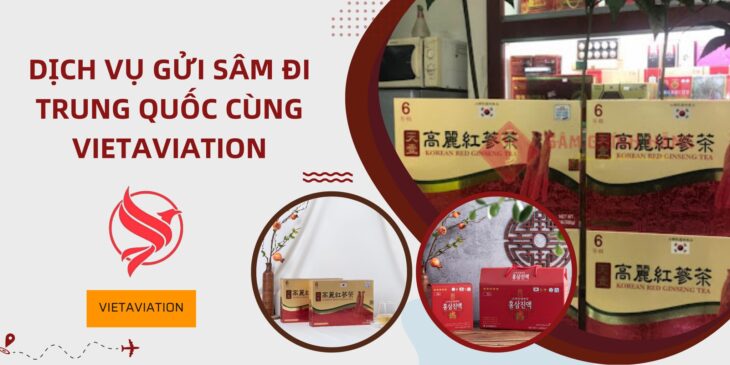 Dịch vụ vận chuyển sâm đi Trung Quốc