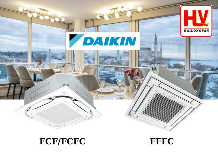 Máy lạnh âm trần Daikin và âm trần LG