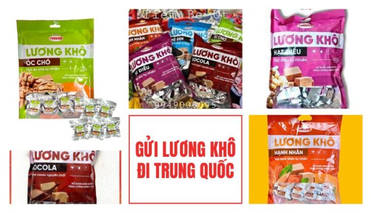 Vận chuyển lương khô đi Trung Quốc Vận chuyển lương khô đi Trung Quốc