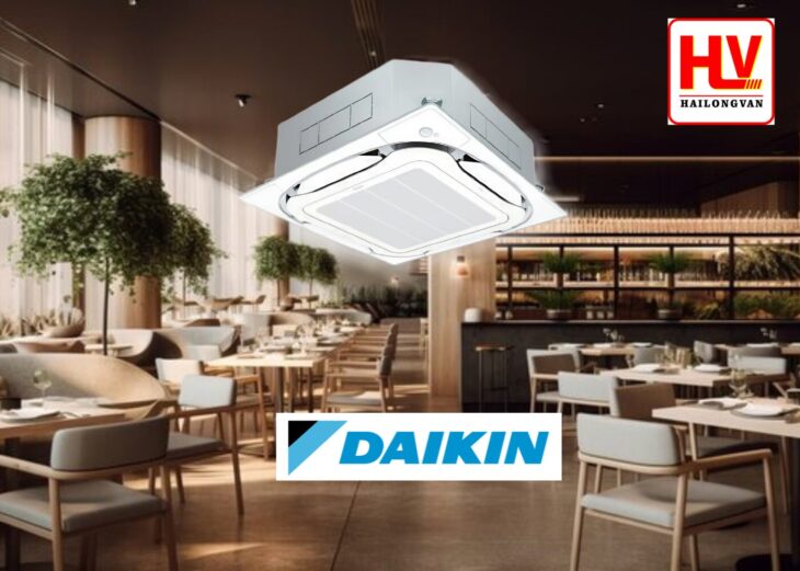 Top 5 dòng máy lạnh âm trần cassette phù hợp cho tiệm coffee