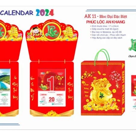Các Mẫu Lịch Treo Tường Bloc Đại Đặc Biệt 17×24 Mới Nhất Năm 2025