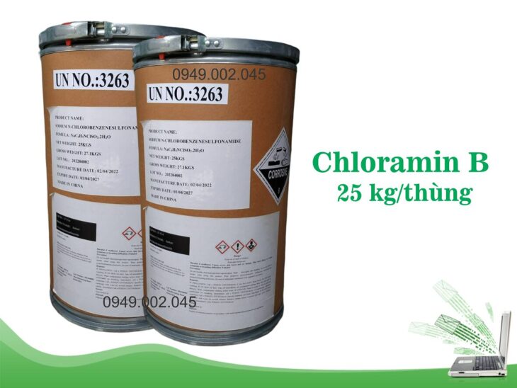 Chloramin B – Diệt khuẩn, xử lý nước ao nuôi tôm cá