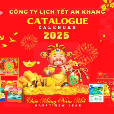 Mẫu Lịch Bìa Lò Xo Giữa Chim Én Và Di Lặc Cho Bloc Mọi Kích Cỡ Năm 2025