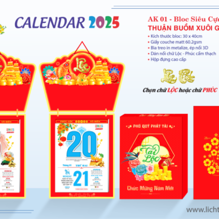 Báo Giá Dịch Vụ In Lịch Tết 2025 Tại Ninh Thuận: Những Điều Bạn Cần Biết