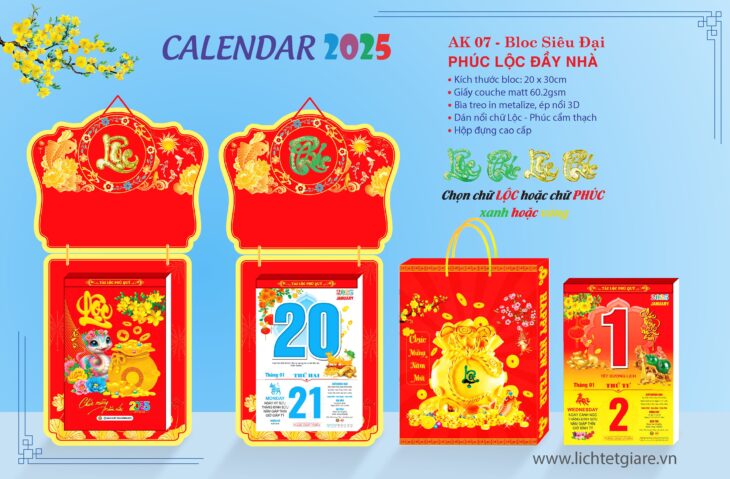 Lựa Chọn Đối Tác In Lịch Tết 2025 Tại Quy Nhơn: Chất Lượng và Uy Tín