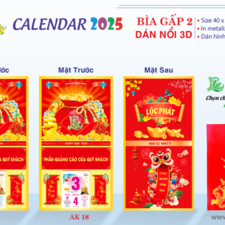 In Lịch Tết Lâm Đồng: Dịch Vụ Nhanh, Giá Cạnh Tranh