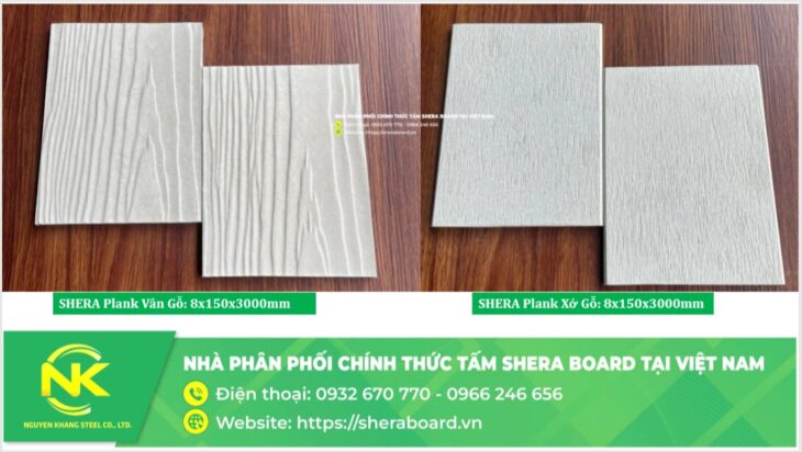 SHERA Plank và ứng dụng cho ngoại thất ốp tường