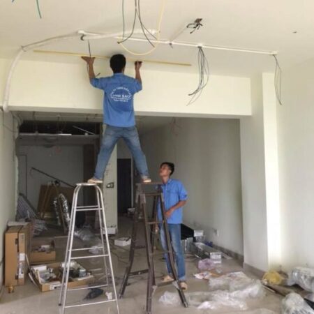 Lắp Đặt Máy Lạnh Giấu Trần Nối Ống Gió Cho Biệt Thự, Nhà Phố Giá Rẻ