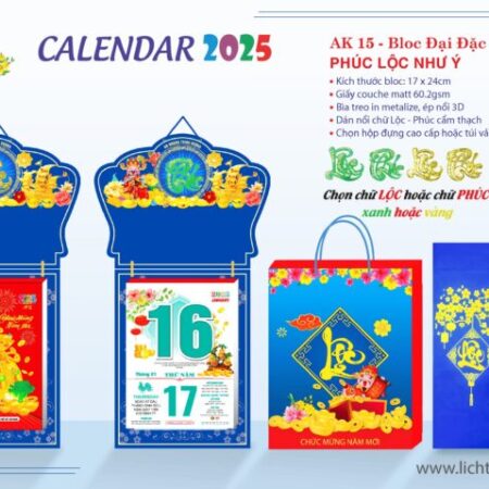 Tạo Điểm Nhấn Cho Năm Mới Với Catalogue Lịch Tết Ất Tỵ 2025