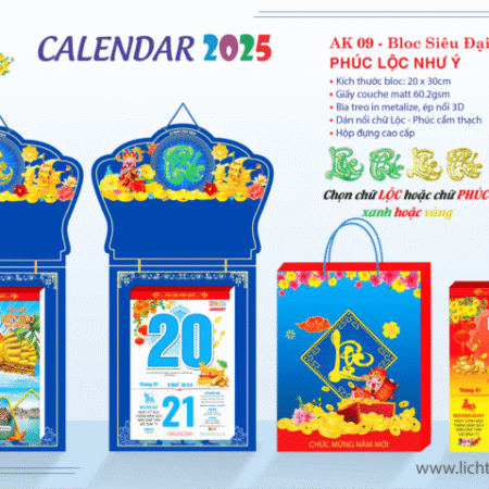 Giải Pháp In Lịch Tết 2025 Tối Ưu Cho Doanh Nghiệp Tại Kon Tum