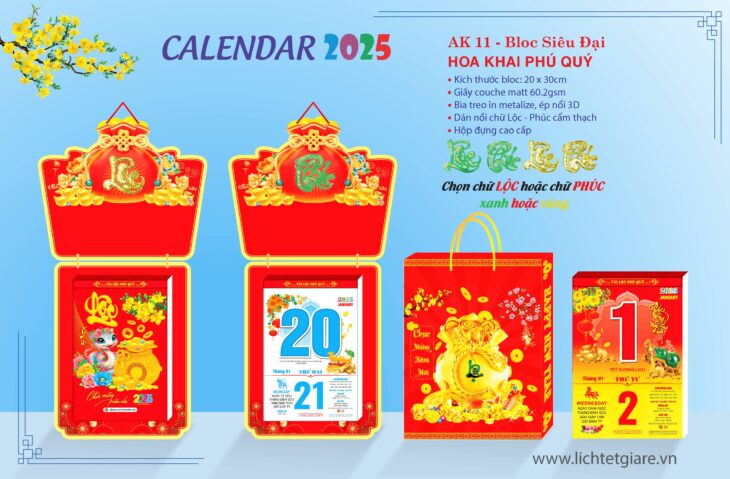 Thiết Kế Và Sản Xuất Lịch Tết Theo Yêu Cầu Tại Quận 12: Sự Khác Biệt Tạo Nên Thành Công