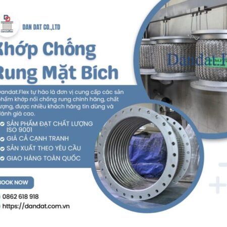 Khớp Nối Chống Rung| Khớp nối mềm inox nối ren | Khớp chống rung mặt bích
