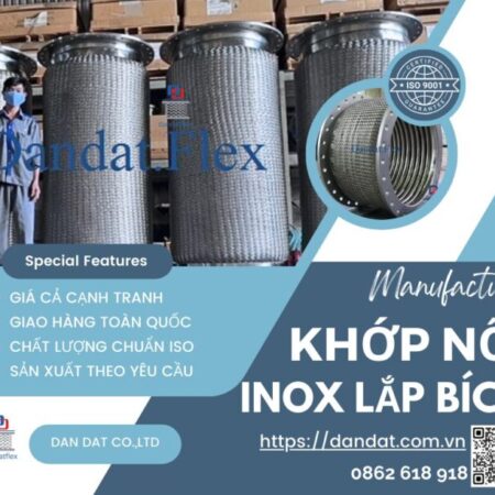 Khopnoimem, Khớp nối mềm inox nối bích – lắp bích, Khớp nối mềm nối bích chịu nhiệt Khopnoimem, Khớp nối mềm inox nối bích – lắp bích, Khớp nối mềm nối bích chịu nhiệt
