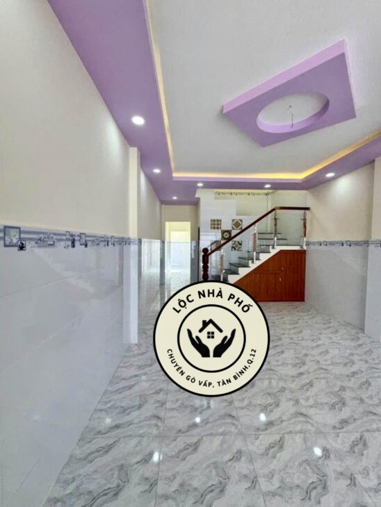 BÁN NHÀ SHR QUANG TRUNG, P14,GÒ VẤP, 5X15M, HẺM XE HƠI, GIÁ 5.X TỶ