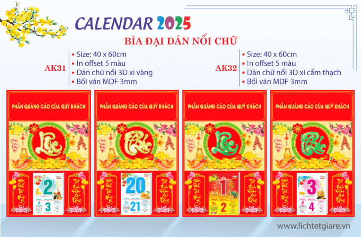 In Lịch Để Bàn Tại Phú Yên: Đẹp Mắt Và Sang Trọng