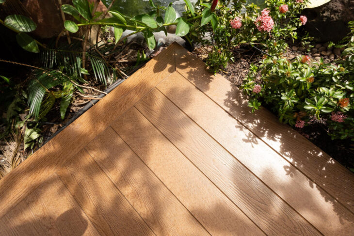 Giá tấm xi măng vân gỗ hèm khóa ốp tường – SHERA Deline