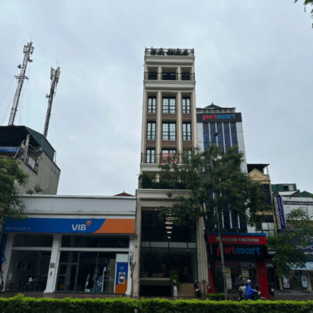 (Siêu Phẩm) Tòa nhà VP xây mới 153m2 x 9T tại Nguyễn Văn Cừ. Dòng tiền 5,5 tỷ/năm – tin thật 100%