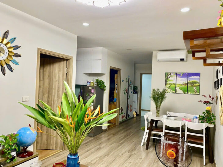 Chuyển công tác cần bán căn hộ 55m2 2 ngủ chung cư HH2 Xuân Mai Complex full đồ giá 2,85 tỷ