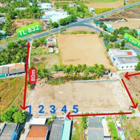 Còn 1 lô duy nhất ngang 5 dài 24 đường xe hơi vi vu Tại Bình TRinh Đông,Tân trụ, Long An