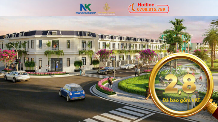 Gia Khải Luxury – Nhà phố đẳng cấp, cuộc sống thăng hoa tại Bến Cát