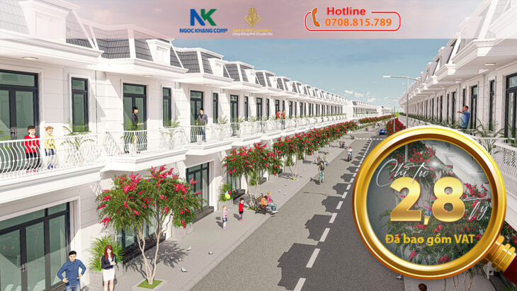 Gia Khải Luxury – Nhà phố đẳng cấp, cuộc sống thăng hoa tại Bến Cát
