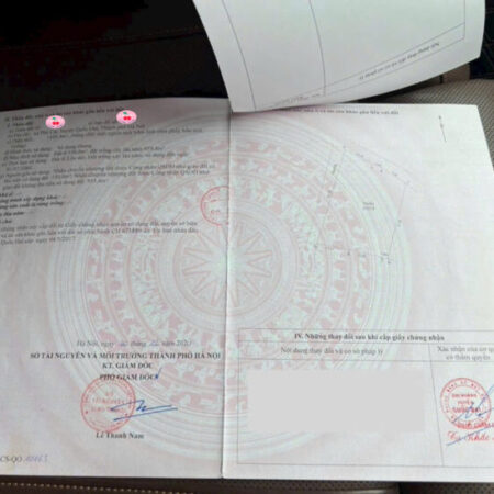 Mảnh đất TCHN tại thôn Khoang Mái, xã Đồng Trúc, huyện Thạch Thất, TP Hà Nội.