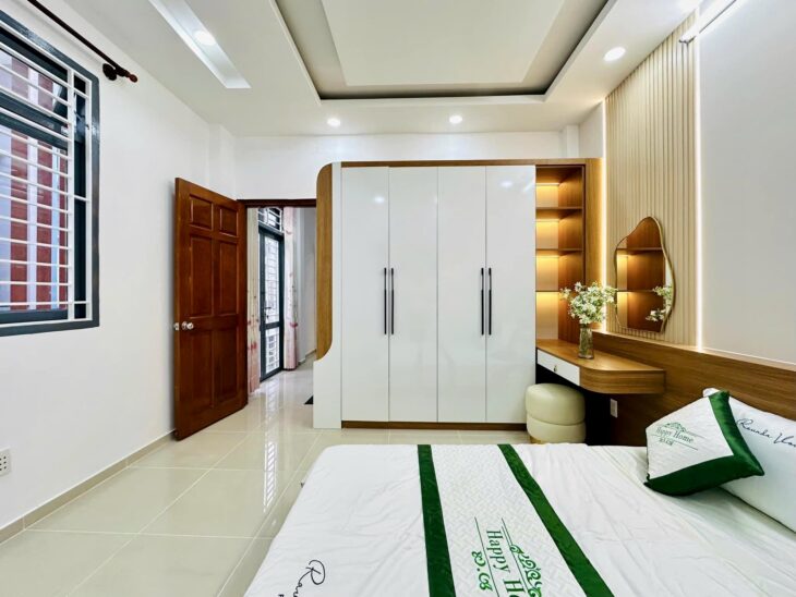 11X5M,4T BÁN NHÀ NGAY LÊ VĂN THỌ, HẺM XE HƠI, P9 GÒ VẤP, GIÁ 5.X TỶ