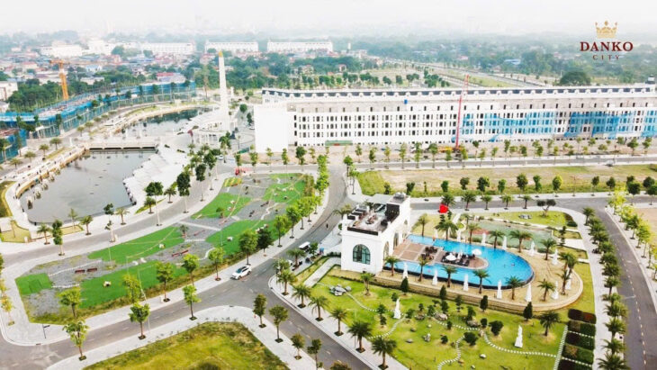 Cần bán gấp lô đất đắt giá đối diện biệt thự Đảo Vua, KĐT Danko City – Giá chỉ từ 2,5 tỷ/lô