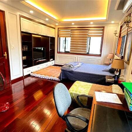 Bán gấp biệt thự liền kề KĐT Tây Hồ Tây, 112m2, 6 tầng, mặt tiền 8m, tặng nội thất. Giá 51 tỷ TL