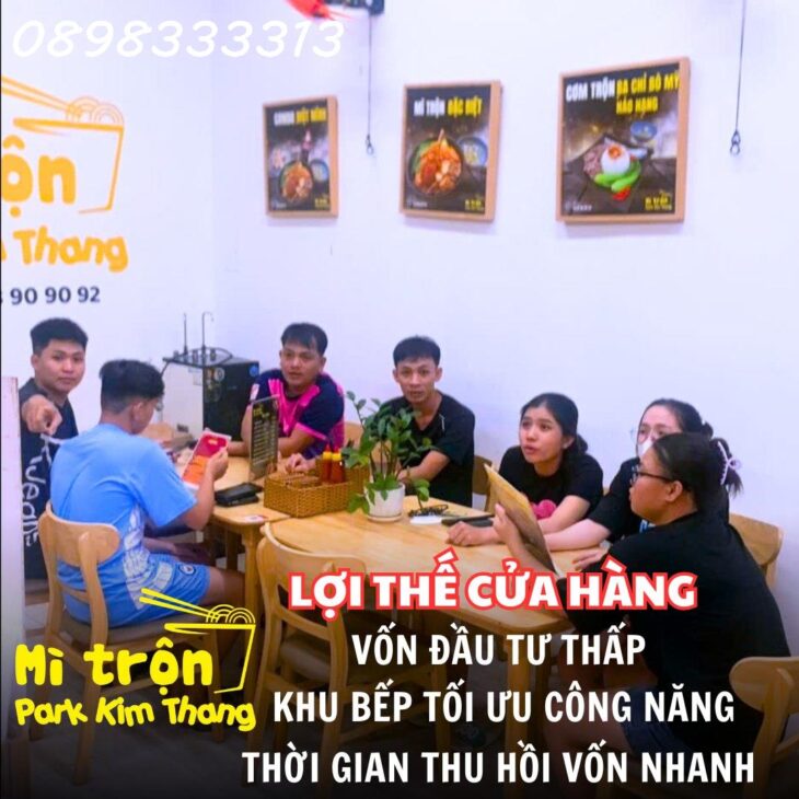 Sang quán, Nhượng Quyền Mì trộn Park Kim Thang Express – Gò Vấp, cơ hội kinh doanh trong tầm tay