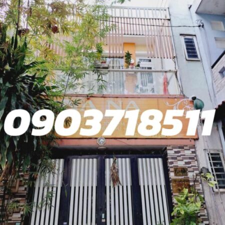 NHÀ HẺM 6M XE HƠI ĐỖ CỬA – 54M2, 2 TẦNG MỚI ĐẸP – GIÁ CHỈ 3,8 TỶ TL.