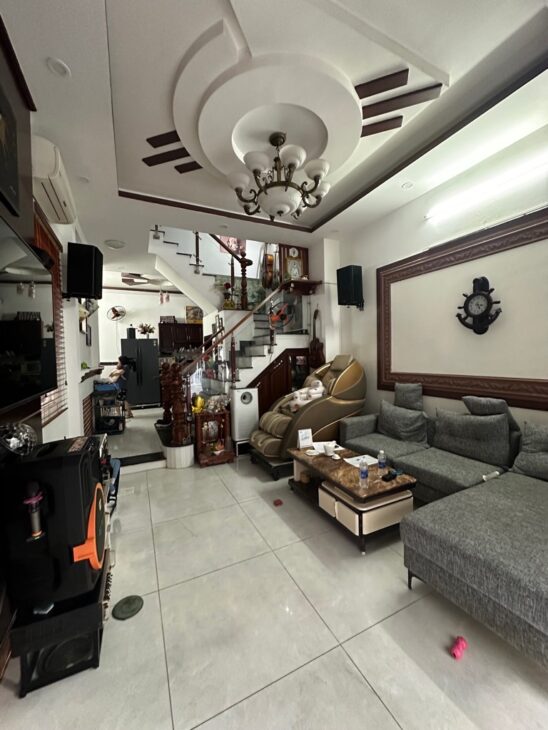 NHÀ 3 TÂNG HẺM XE HƠI 1979 HUỲNH TẤN PHÁT TT NHÀ BÈ – 58.5m2 – GIÁ 5TY25.