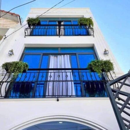 NHÀ ĐẸP HẺM OTO, KẾ KHU BIỆT THỰ SONG MINH, TA22, 3 TẦNG HOÀN CÔNG ĐỦ.