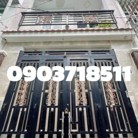 NHÀ 1 SẸC LÊ VĂN QUỚI BÌNH TÂN – HẺM NHỰA 10M KD ĐỈNH – 56M2. 2 TẦNG KIÊN CỐ.