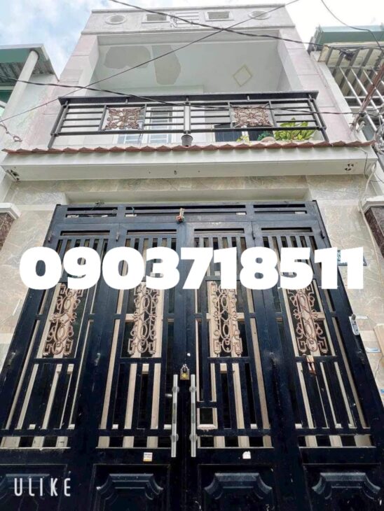 NHÀ 1 SẸC LÊ VĂN QUỚI BÌNH TÂN – HẺM NHỰA 10M KD ĐỈNH – 56M2. 2 TẦNG KIÊN CỐ.