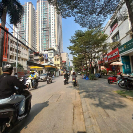 BÁN NHÀ TRIỀU KHÚC THANH XUÂN – GẦN PHỐ – OTO ĐỖ CỬA – LÔ GÓC 55M MT 10M; 12.X TỶ