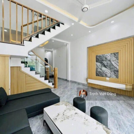 QL13 – Nhà VIP Lô Góc HXH Tránh, Mặt tiền 6m 68m2 3PN – 4WC – Giá 5tỷ 6 – Chủ nhà bán gấp