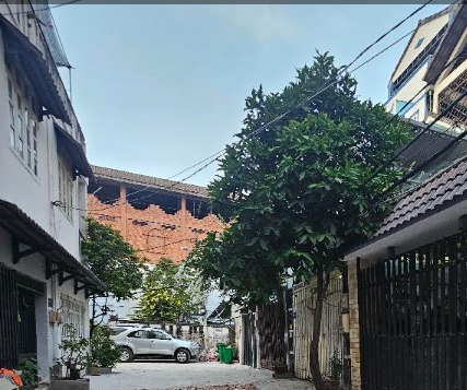 Nhà mặt tiền đường 6m, lô nhì đường Dương Cát Lợi, Thị Trấn Nhà Bè, 4×15, 3 tầng, sổ riêng, chỉ