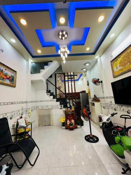 GIÁ TỐT…CÁCH HXH 1 CĂN NGAY MŨI TÀU TRƯỜNG CHINH – CỘNG HÒA, NHÀ MỚI ĐẸP GẦN 40M2 NGANG 4.1M, 3