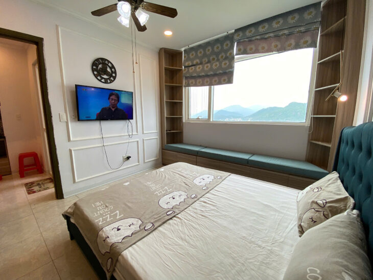 Cho thuê căn hộ 2pn tòa nhà Mường Thanh Khánh Hòa giá 9 triệu