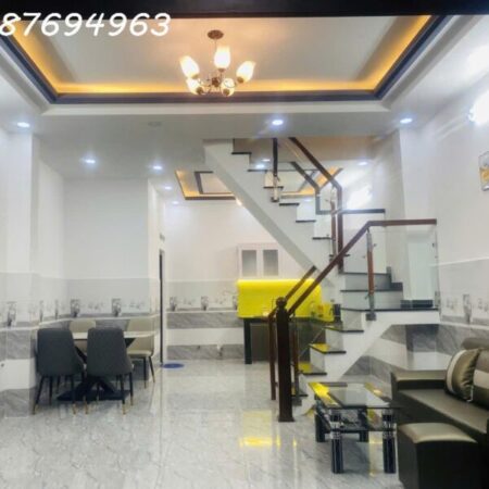 Q7 LÂM VĂN BỀN NHÀ MỚI XÁCH VALI VÀO Ở NGAY TẶNG NỘI THẤT 4.8x10M 2 MẶT TIỀN HẺM 5.xT