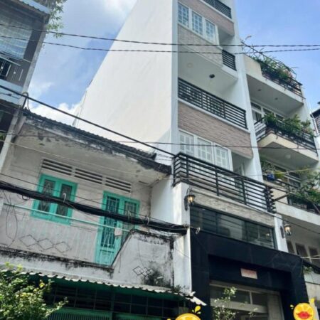 Q1 TRẦN HƯNG ĐẠO GIÁ SIÊU HỜI 3.8x15m TIỆN XÂY MỚI 5 TẦNG, HẺM 2 Ô TÔ ĐỐI DIỆN BỘ CÔNG AN