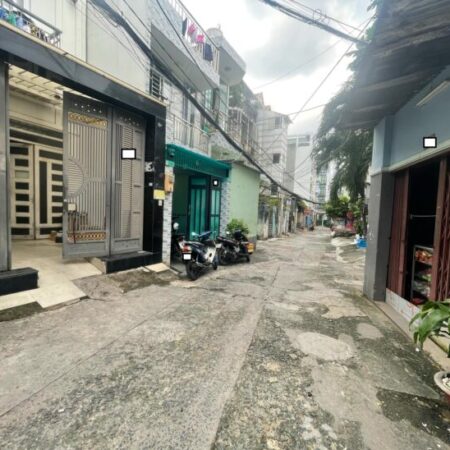 Bán nhà Phan Văn Trị – Hẻm xe hơi 7c – DT đất (4.2 x19)m – 3 PN