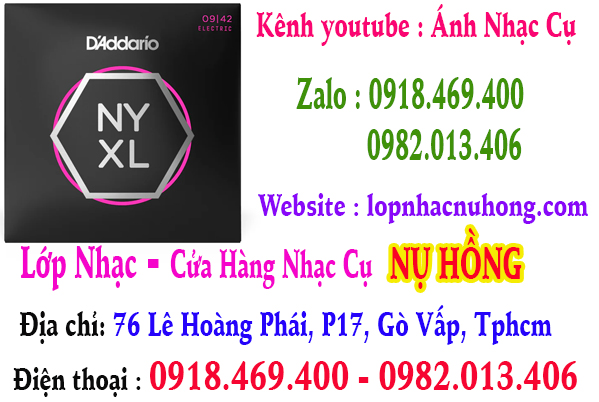 Địa chỉ thay dây đàn guitar điện tại gò vấp, tphcm, sài gòn