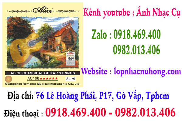 Địa điểm nơi chuyên thay dây đàn guitar tại gò vấp, sài gòn, tphcm