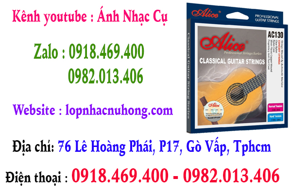 Địa điểm nơi chuyên thay dây đàn guitar tại gò vấp, sài gòn, tphcm