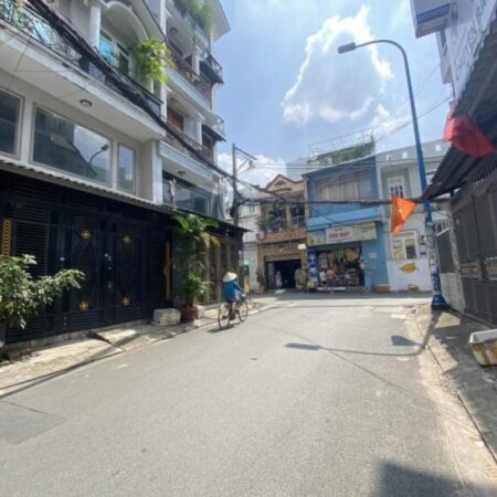 MẶT TIỀN HẺM 8M THÔNG TỨ TUNG PHAN HUY ÍCH P15 TÂN BÌNH 3 TẦNG DT 53 M2 GIÁ CHỈ NHỈNH 6 TỶ